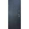 Дверь входная из стали  (МДФ + МДФ) Модель ДМ-3 Антрацит (850/950*2040)